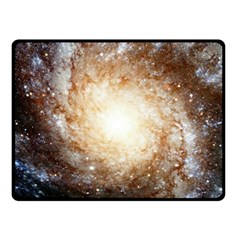 Galaxy Space Fleece Blanket (small) by Sabelacarlos