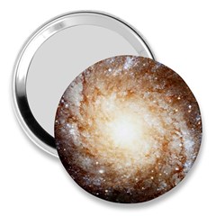 Galaxy Space 3  Handbag Mirrors by Sabelacarlos