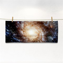 Galaxy Space Hand Towel by Sabelacarlos