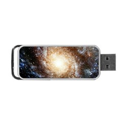 Galaxy Space Portable Usb Flash (two Sides) by Sabelacarlos