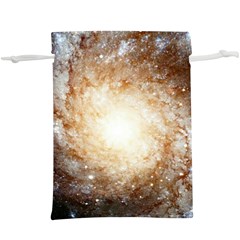 Galaxy Space  Lightweight Drawstring Pouch (xl) by Sabelacarlos