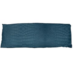 Turquoise Alligator Skin Body Pillow Case (dakimakura) by LoolyElzayat