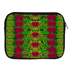 Rainbow Forest The Home Of The Metal Peacocks Apple Ipad 2/3/4 Zipper Cases by pepitasart