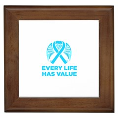 Child Abuse Prevention Support  Framed Tile