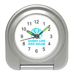 Child Abuse Prevention Support  Travel Alarm Clock