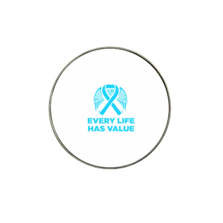 Child Abuse Prevention Support  Hat Clip Ball Marker