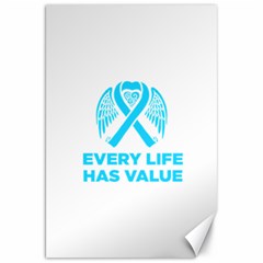 Child Abuse Prevention Support  Canvas 20  X 30  by artjunkie