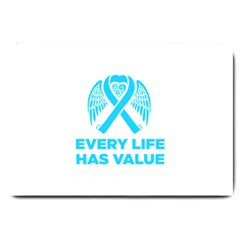 Child Abuse Prevention Support  Large Doormat 