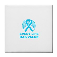 Child Abuse Prevention Support  Face Towel by artjunkie