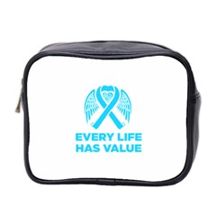 Child Abuse Prevention Support  Mini Toiletries Bag (two Sides) by artjunkie