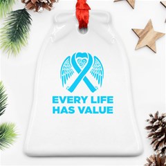 Child Abuse Prevention Support  Ornament (bell) by artjunkie