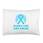 Child Abuse Prevention Support  Pillow Case (Two Sides) Front