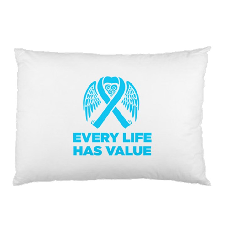 Child Abuse Prevention Support  Pillow Case (Two Sides)