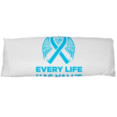 Child Abuse Prevention Support  Body Pillow Case (dakimakura) by artjunkie