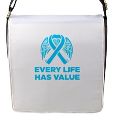 Child Abuse Prevention Support  Flap Closure Messenger Bag (s)