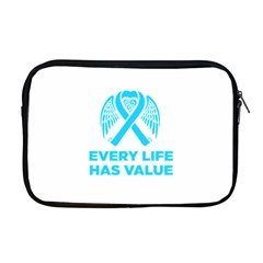 Child Abuse Prevention Support  Apple Macbook Pro 17  Zipper Case by artjunkie