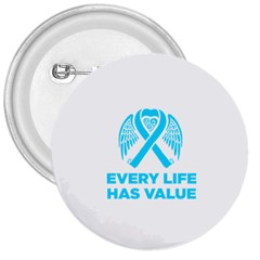 Child Abuse Prevention Support  3  Buttons by artjunkie