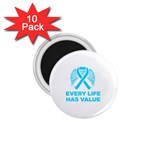 Child Abuse Prevention Support  1.75  Magnets (10 pack)  Front