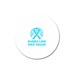 Child Abuse Prevention Support  Magnet 3  (round) by artjunkie