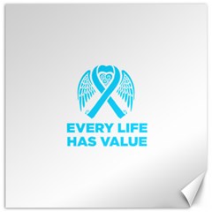 Child Abuse Prevention Support  Canvas 20  X 20 