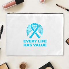 Child Abuse Prevention Support  Cosmetic Bag (xl) by artjunkie