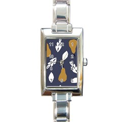 Pattern 10 Rectangle Italian Charm Watch by andStretch