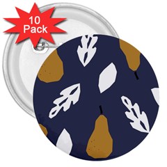 Pattern 10 3  Buttons (10 Pack)  by andStretch