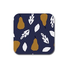 Pattern 10 Rubber Square Coaster (4 Pack)  by andStretch