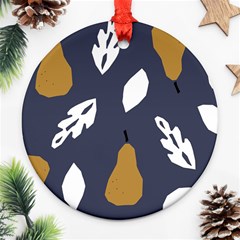 Pattern 10 Round Ornament (two Sides) by andStretch