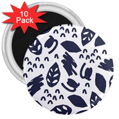 Orchard Leaves 3  Magnets (10 Pack)  by andStretch