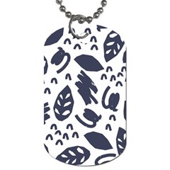 Orchard Leaves Dog Tag (two Sides) by andStretch