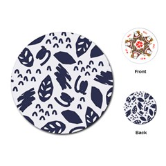 Orchard Leaves Playing Cards Single Design (round) by andStretch