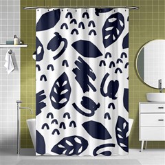 Orchard Leaves Shower Curtain 48  X 72  (small)  by andStretch