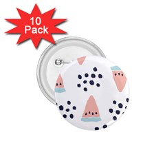 Watermelon Slice 1 75  Buttons (10 Pack)