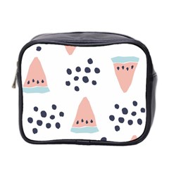 Watermelon Slice Mini Toiletries Bag (two Sides)