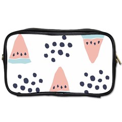 Watermelon Slice Toiletries Bag (two Sides) by andStretch