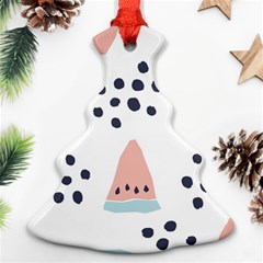 Watermelon Slice Ornament (christmas Tree) 