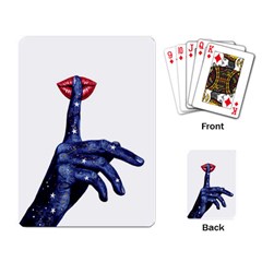 Hush Silence Quiet Secret Silent Playing Cards Single Design (rectangle)