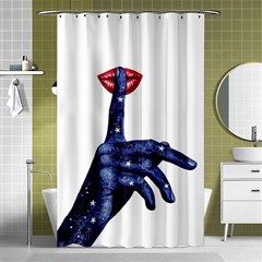 Hush Silence Quiet Secret Silent Shower Curtain 48  X 72  (small) 