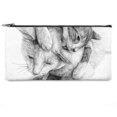 Cat Drawing Art Pencil Case