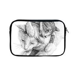 Cat Drawing Art Apple Macbook Pro 13  Zipper Case by HermanTelo