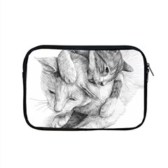 Cat Drawing Art Apple Macbook Pro 15  Zipper Case by HermanTelo