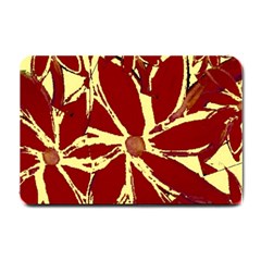 Flowery Fire Small Doormat  by Janetaudreywilson