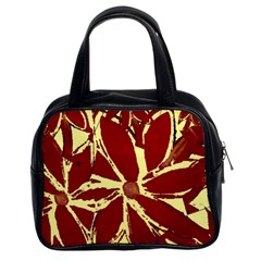 Flowery Fire Classic Handbag (two Sides) by Janetaudreywilson