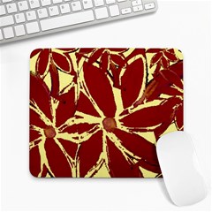 Flowery Fire Large Mousepads by Janetaudreywilson