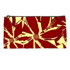 Flowery Fire Pencil Case by Janetaudreywilson