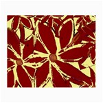 Flowery Fire Small Glasses Cloth (2 Sides) Front