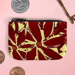 Flowery Fire Mini Coin Purse by Janetaudreywilson