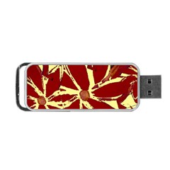 Flowery Fire Portable Usb Flash (one Side) by Janetaudreywilson