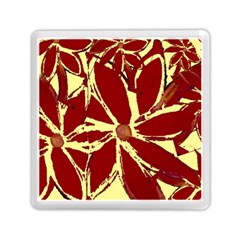 Flowery Fire Memory Card Reader (square) by Janetaudreywilson